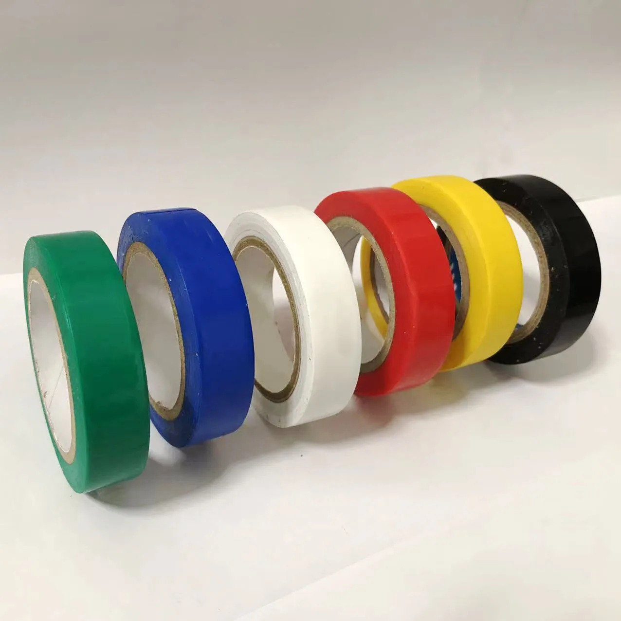 6 Rolls Multi‑Color Vinyl Electrical Tape Waterproof Insulating for Wire Repair