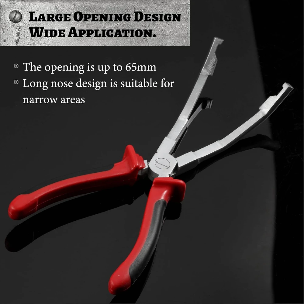 Glow Plug Pliers Removal Angled Jaw Glow Plug Connector Plier Clamp Remover Pliers Curved Jaw Pliers Glow Plug Socket Pliers