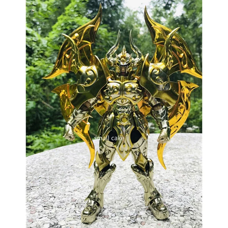 In Stock JM Model Saint Seiya EX Myth Cloth God Soul SOG Taurus Aldebaran Zodiac Knight Metal Armor Action Figure Toy Gift