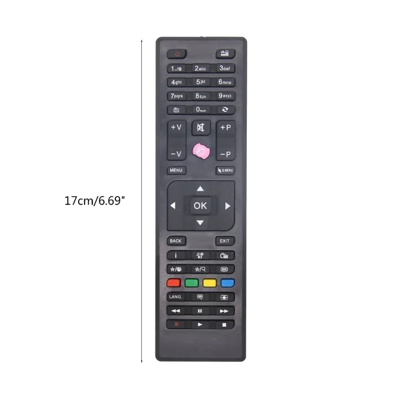 RC4875 RC4870 RC4849 TV Remote Control FOR JVC VESTEL SELECLINE HITACHI TECHWOOD Telefunken Finlux TE32182B301C10 32272HDDVDL