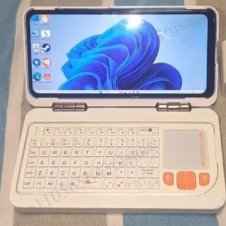 Portable Touch Screen Mini Computer, Dual Operating System, 8GB RAM 256GB SSD