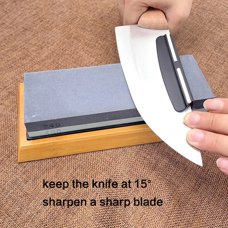 15 degree Angle guide professional sharpening stone tools Accessories knife holder blade sharp kitchen knife sharper