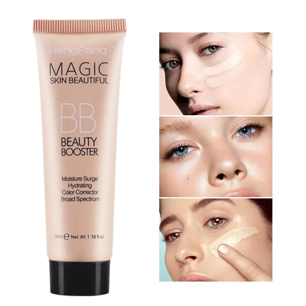 BB Cream-Fond de teint liquide pour le visage, 3 couleurs, longue durée, pores, même imperméable, couverture de la peau, ton cosmétique, dissimuler le blanchiment, X9v1. 1