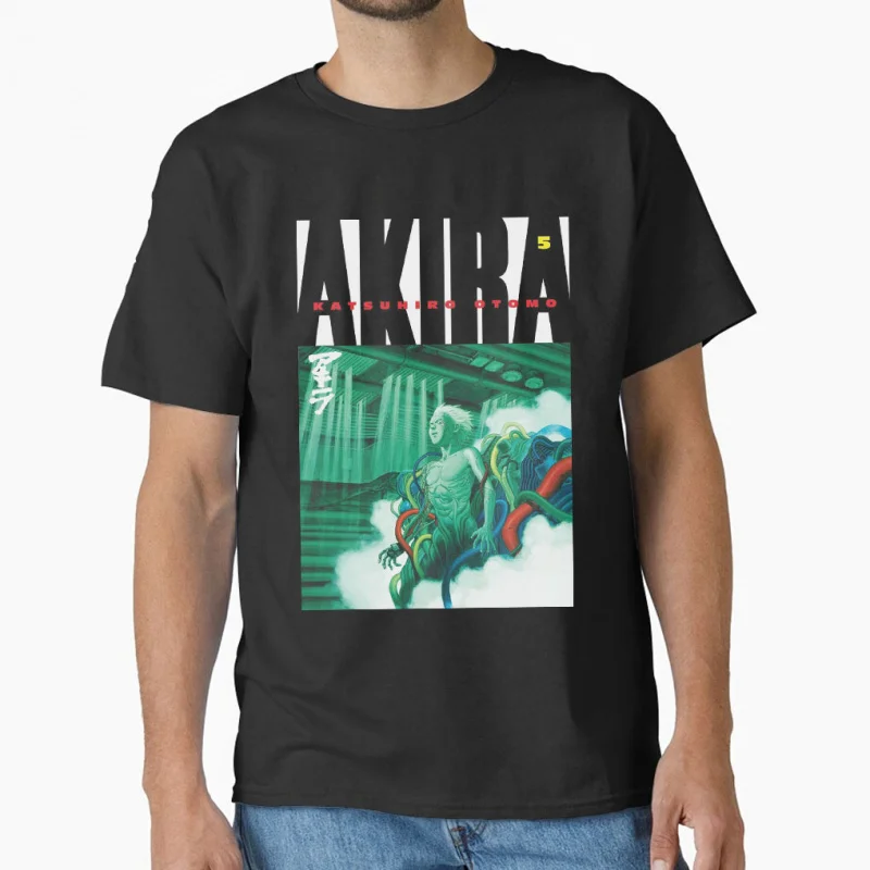 

Tetsuo Neo Tokyo Explosion Akira Cyberpunk Anime T shirt Large size Tops Manga Graphic Print Y2k Clothes Cartoon Tee