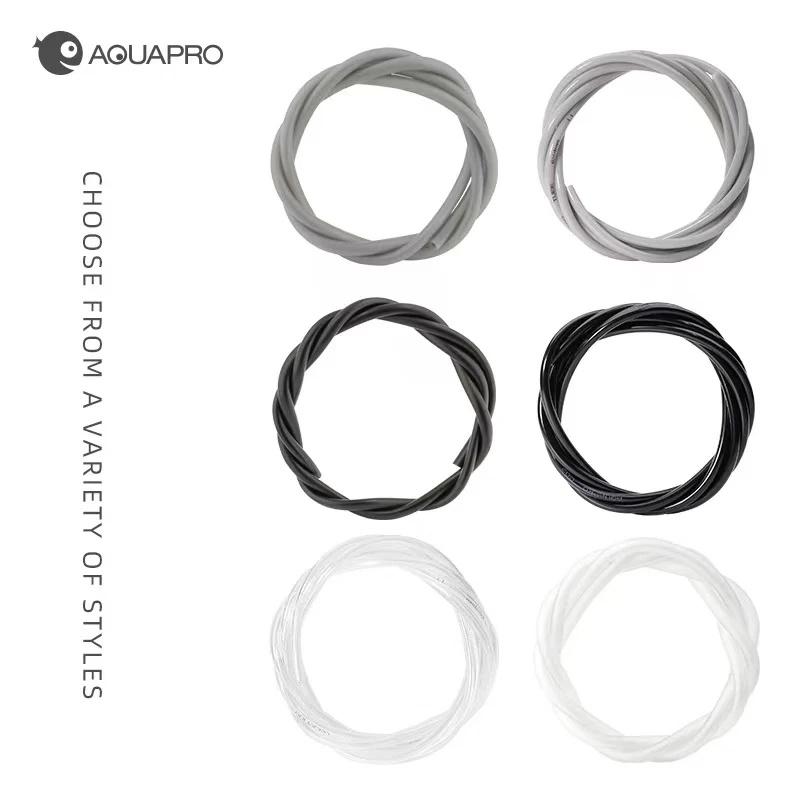 AQUAPRO manguera de aire de alta presión tubo de CO2 tubo de dióxido de carbono Aquascape pecera acuario bomba de oxígeno accesorios de manguera Akvarium