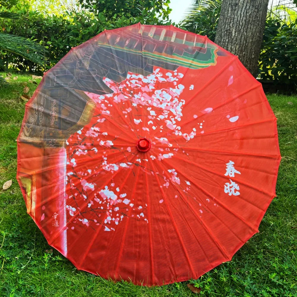 

Chinese Antique Style Oiled Paper Umbrella 10 Colors Jasmine Blossom Dance Prop Decorative Umbrella 56cm Decorate Umbrella