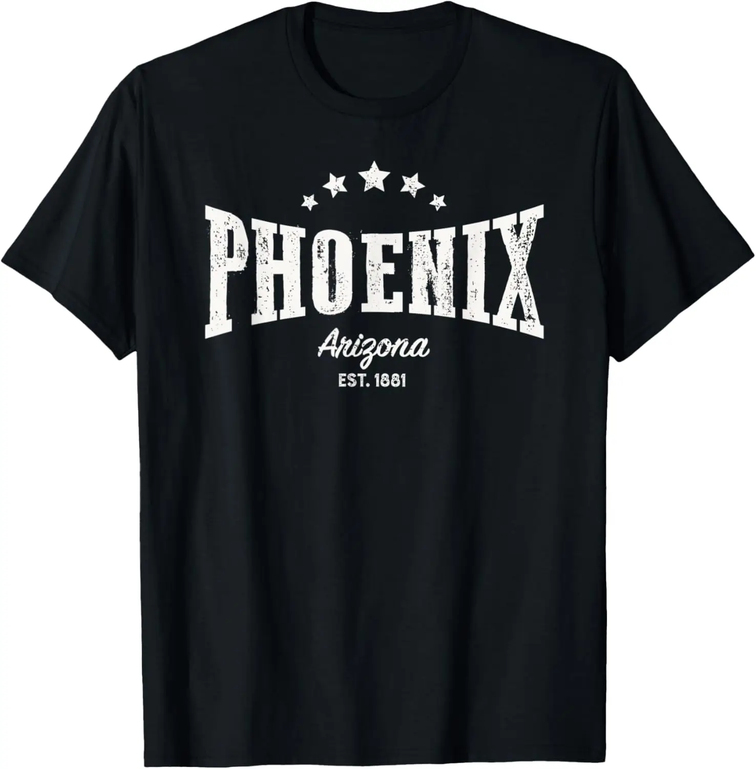 تي شيرت Phoenix AZ Distressed Retro Vintage Home City Pride