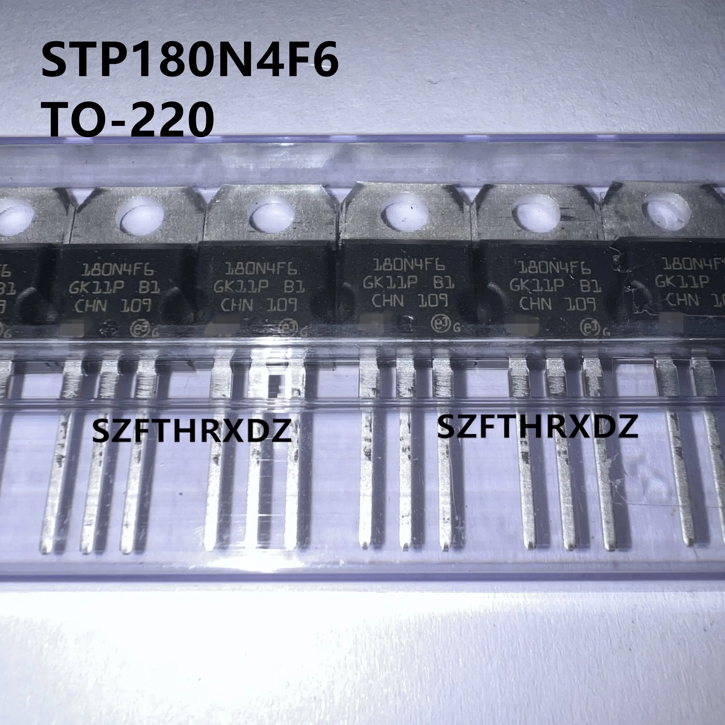 10pcs  100%  New Imported Original STP180N4F6 P180N4F6 TO220 N-channel MOS FET 40V 120A