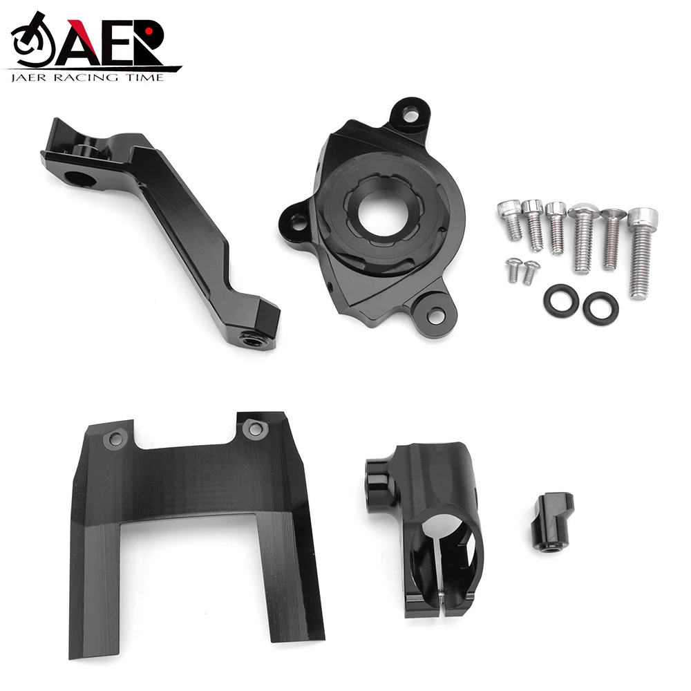 JAER รถจักรยานยนต์ Z1000 2017 2018 เสถียรภาพ Damper Bracket Mount สำหรับ Kawasaki Z1000 2017-2018