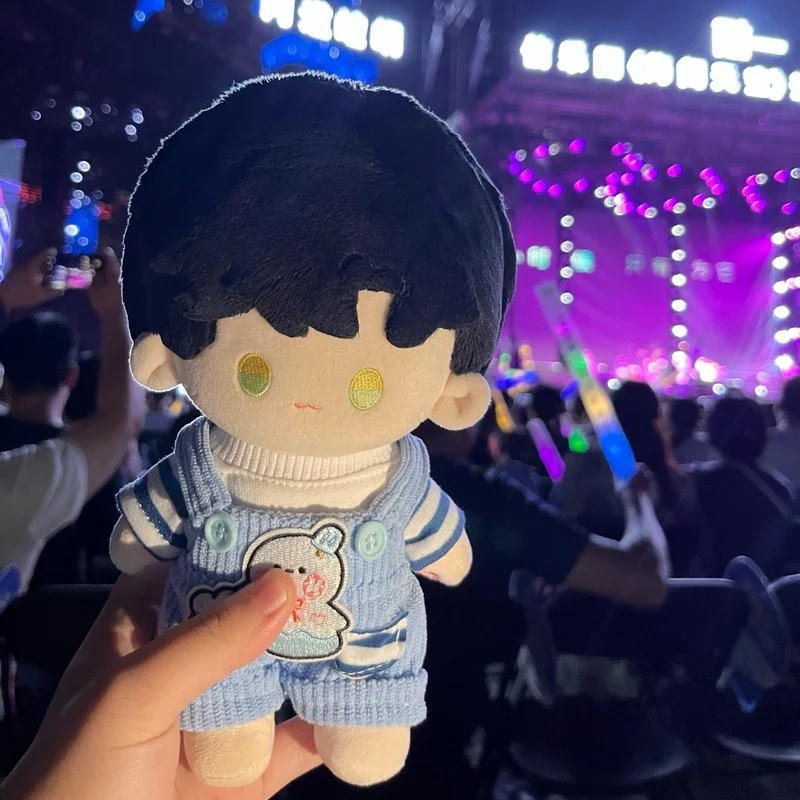 

Кавайная хлопковая кукла, детская одежда, костюм нагрудник, любовь, границы пространственного пространства, 10 см/20 см, одетые вокруг аксессуаров для кукол