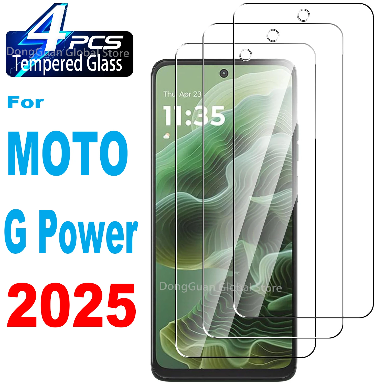

1/4Pcs Tempered Glass For Motorola Moto G Power (2025) Screen Protector Glass Film