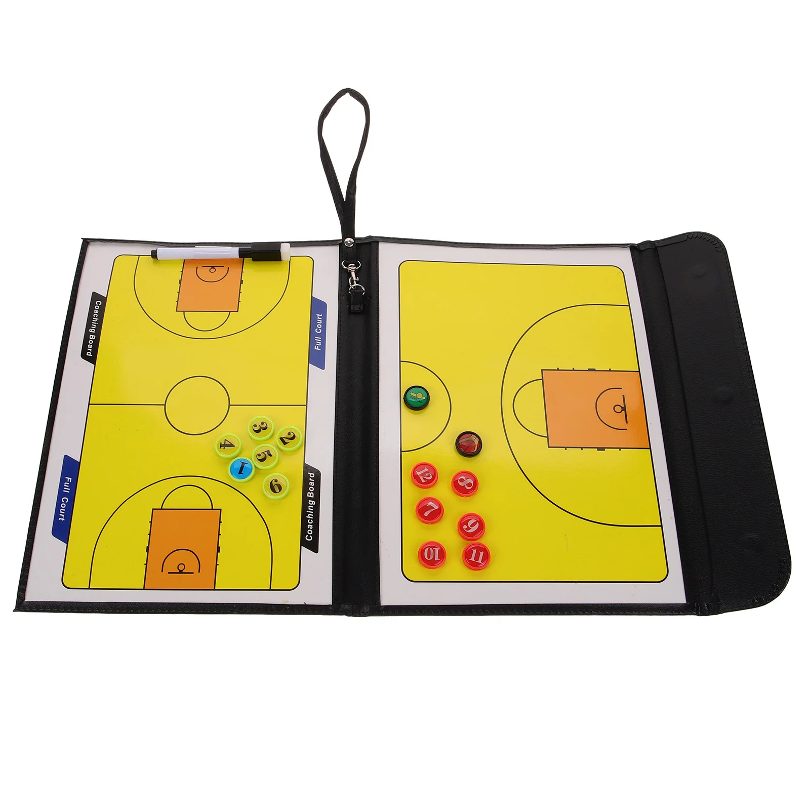 

PVC Tactical Board for Sports Lightweight Portable Tool Reusable Match Basketball Competition Planning Training
