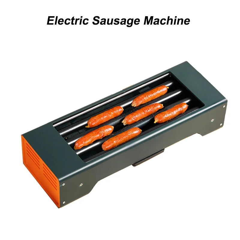 Elektrische Worst Machine Hot Dog Roller Bakken Grill Mini Oven Sandwich Geroosterde Ei Sandwich Ontbijt Maker Barbecue Tool