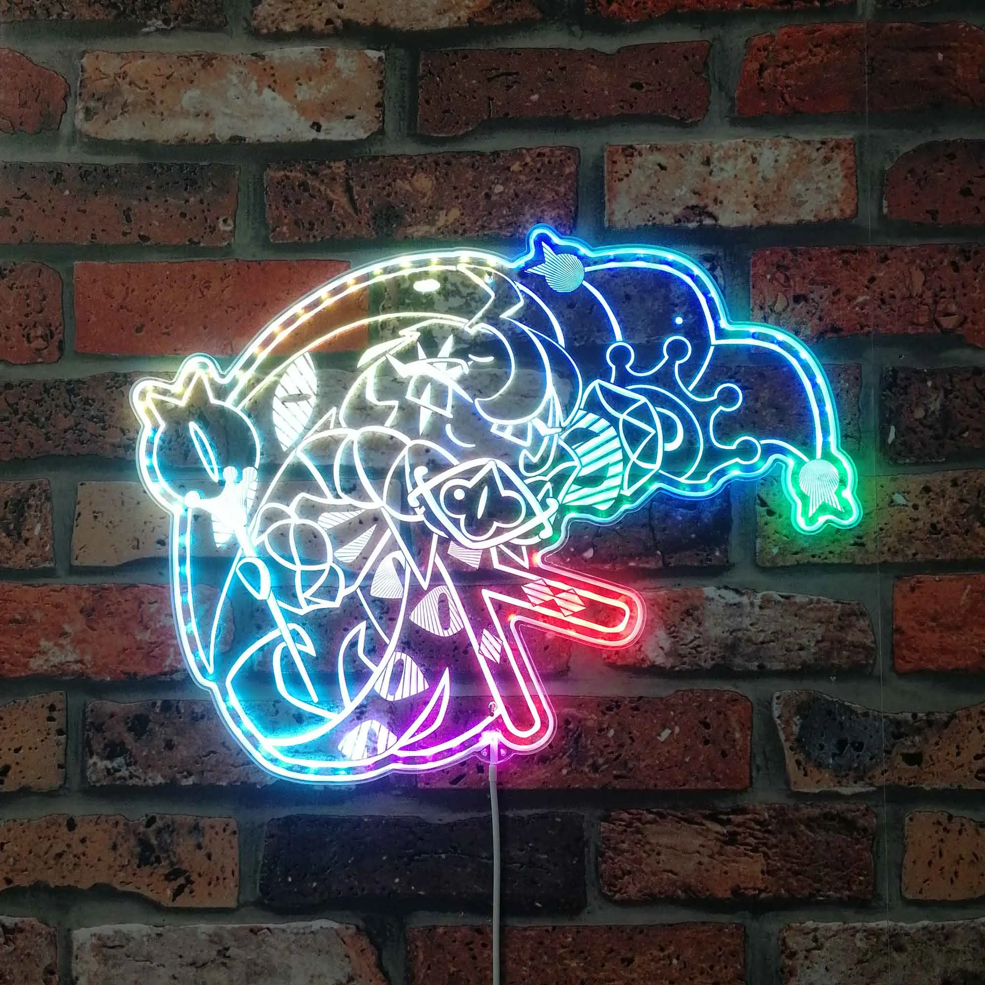 Cookie Shadow Milk Neon LED Sign, Custom Logo Night Light LED Sign