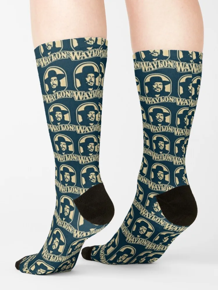 O OFICIAL Waylon JenningsSocks