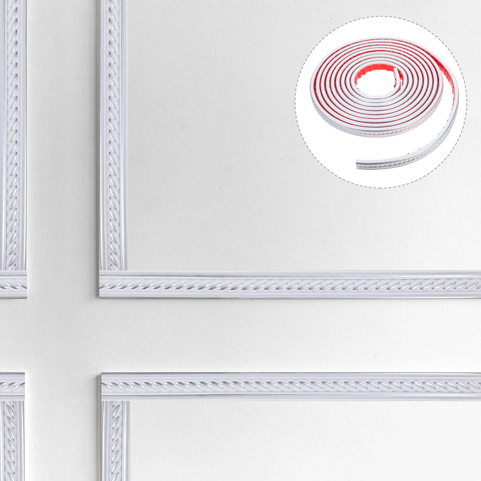 

Flexible Molding Trim Self-adhesive Decorative Protectors for Walls Side Decoration