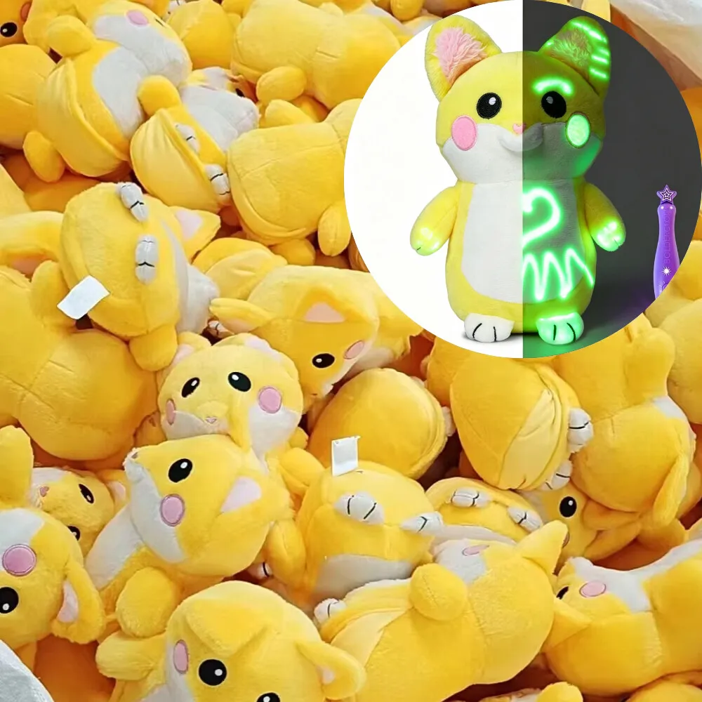 @@**HOT 2026 NEW Luminous Baby Plush Doll Night Light Painting Soothing Children's Toy Gift Bedtime Accompanying Travel Doll