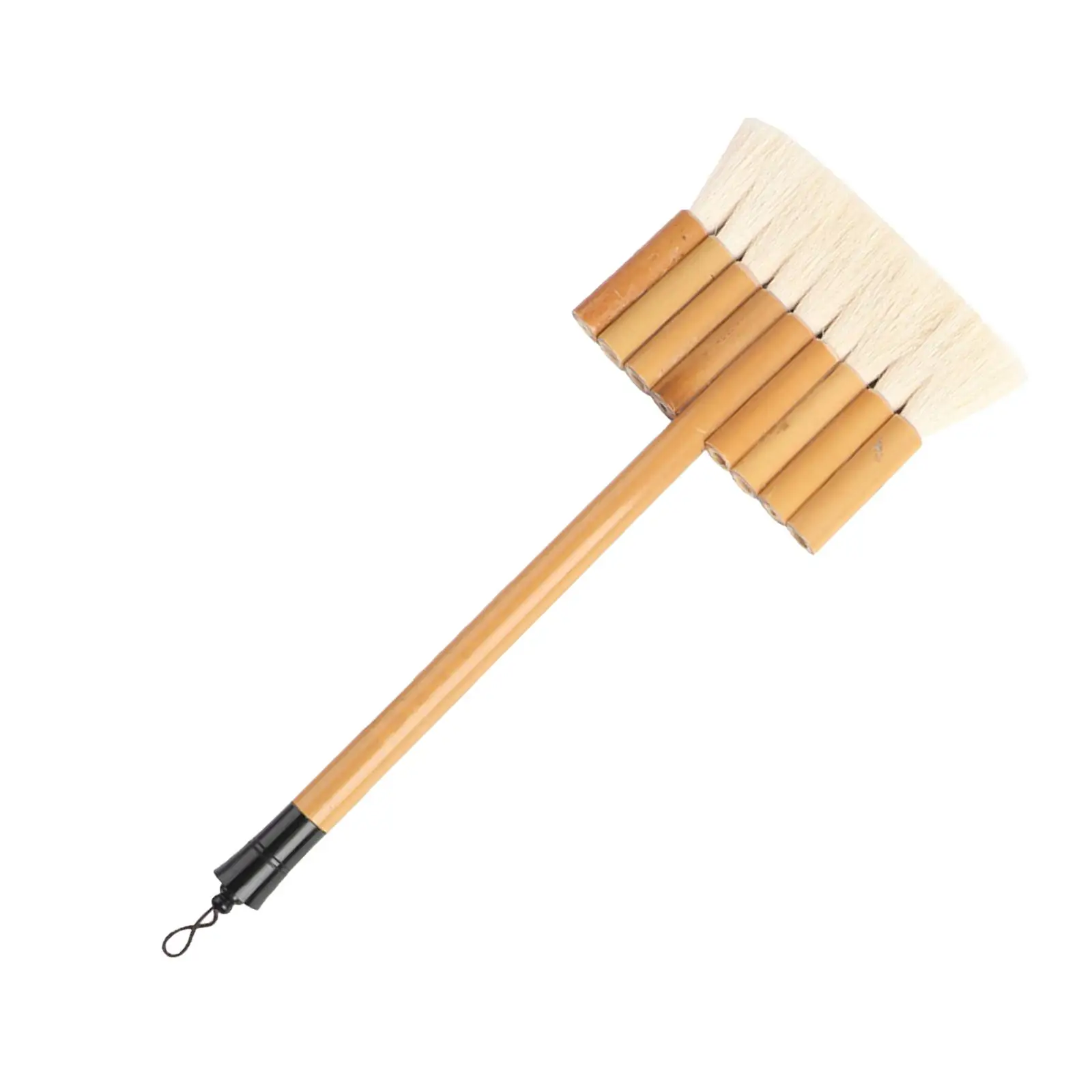 

Goat Hair Hake Brush Multipurpose Portable Art Brushes for Oil Water Artists 9 Tube