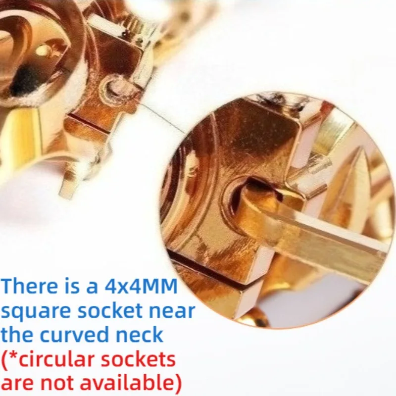 حامل ميكروفون الساكسفون المعدني عالي الجودة مقاوم للخدش، حامل ميكروفون محمول ثابت، ملحقات الآلات الموسيقية