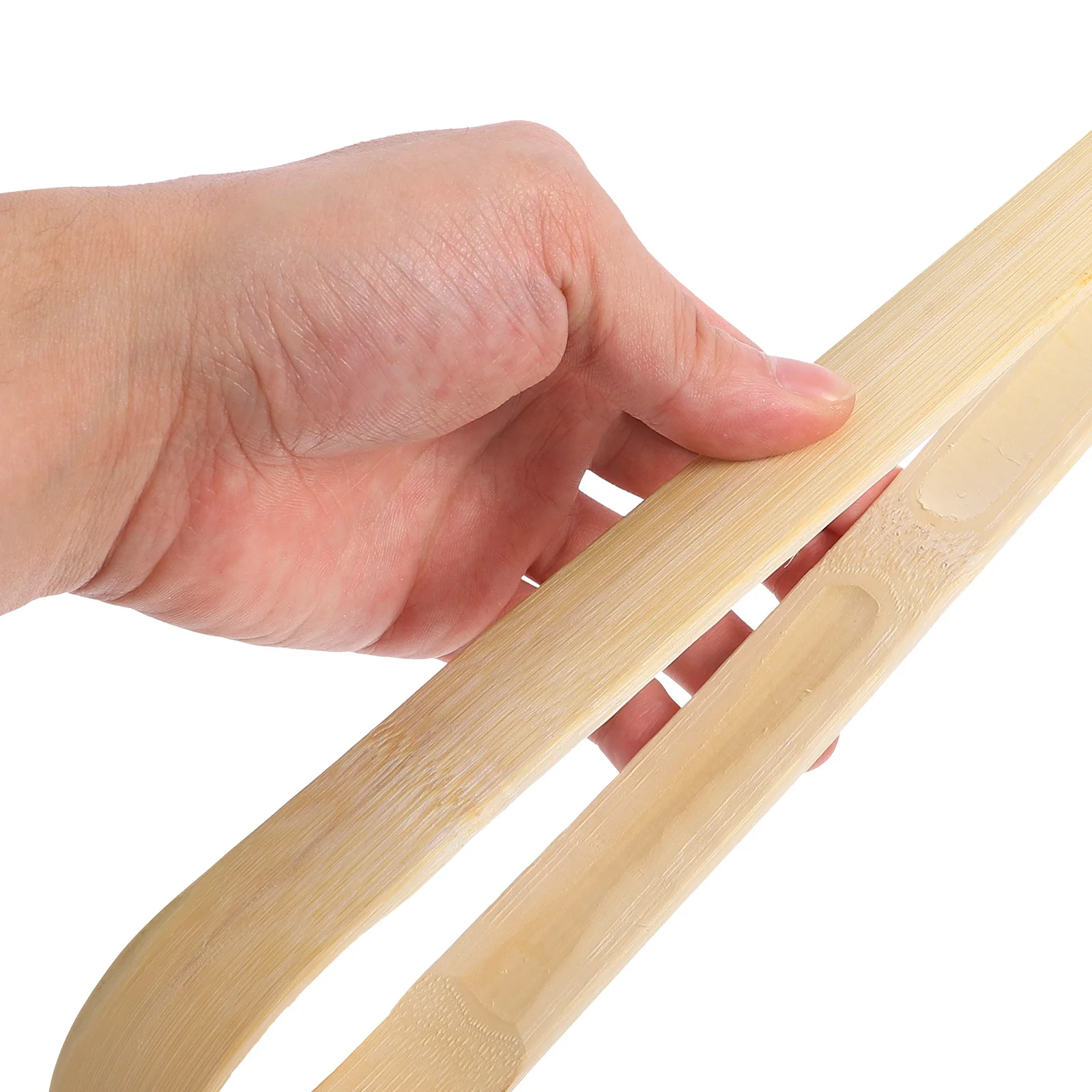 

3pcs Kitchen Tongs Bamboo Food Tong Ergonomic Anti-Skid Non-Rust For Cooking Baking Grilling Roasting Air Fryer Portable Bbq