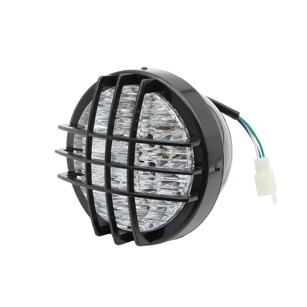 12V LED Front Head Light Lamp Headlight For 70/110/125/150/150cc 4 Wheeler Quad Dirt Bike ATV Dune Buggy for Yamaha Banshee view 6