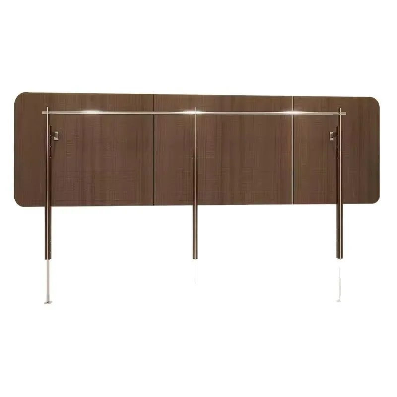 Clothing store display racks, floor-to-ceiling wall racks