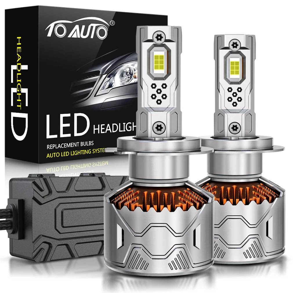 

H7 LED Light Bulb 140W 30000LM H1 H4 H8 LED Headlight Canbus 9005 HB3 9006 HB4 Auto Headlight Bulb for Turbo Lamp 6500K 12V