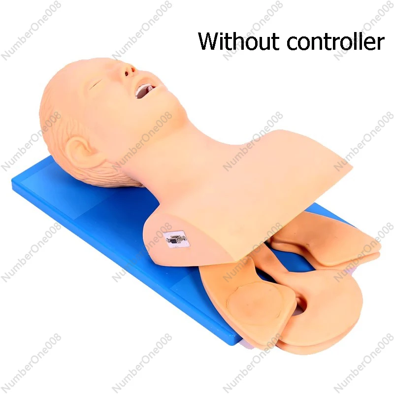 Electronic Human Tracheal Intubation Model Oral Nasopharyngeal Adult Airway Emergency Medical Nursing Training Mannequin