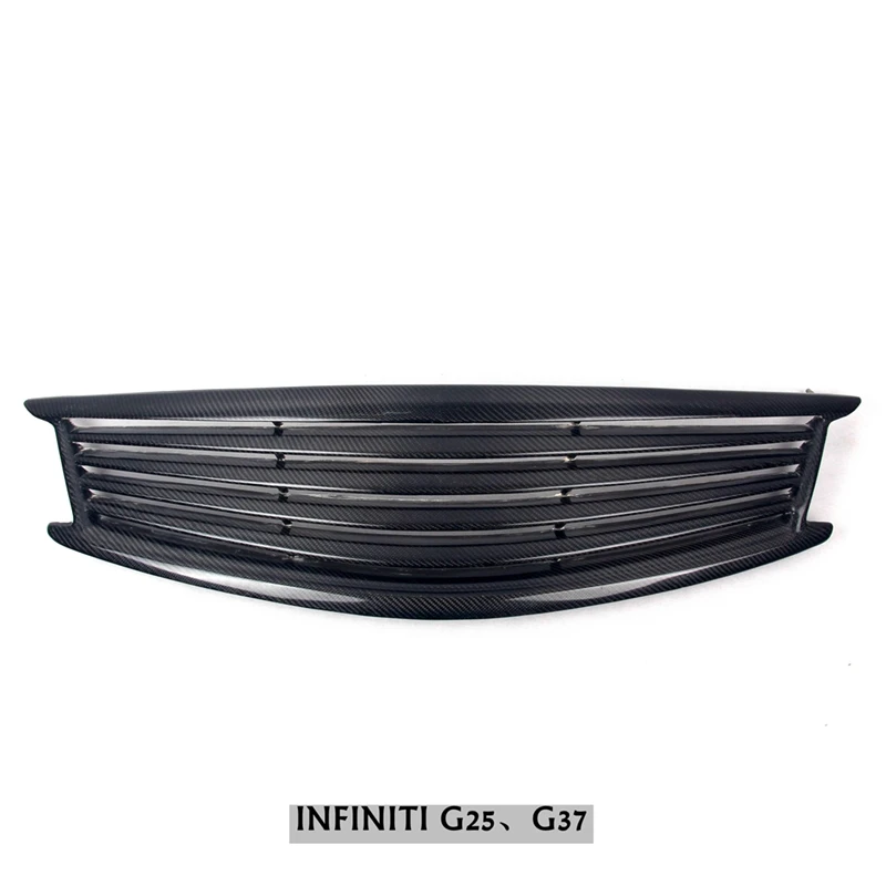 

for INFINITI G25 G37 G carbon fiber grill Racing Grills grille