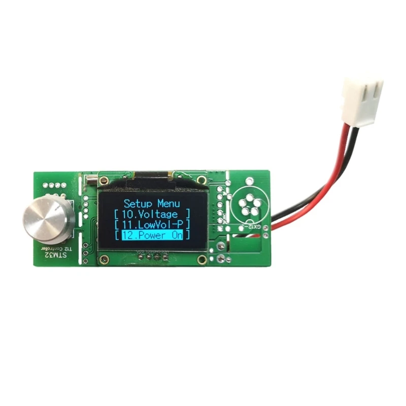 Tablero de Control de soldadura de consola de soldadura, pantalla grande mejorada, T12, bricolaje, STM32 OLED 2,1 S, para mantenimiento de ordenador y teléfono