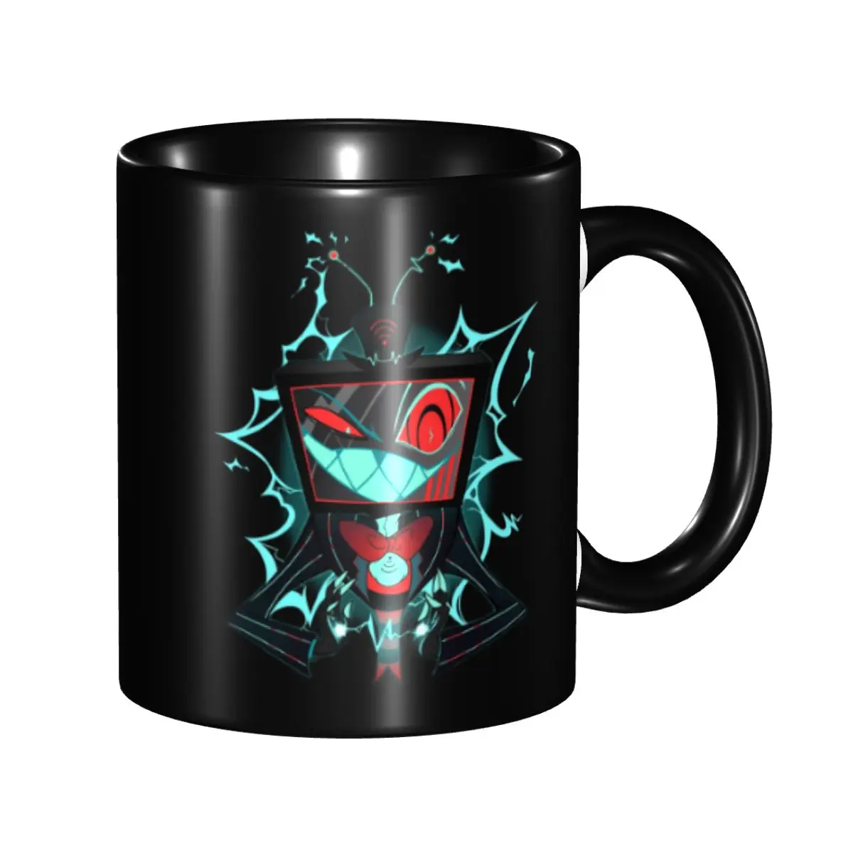 

Personalized Hazbins Anime Animation Hotel Coffee Mugs DIY Ceramic Milk Tea Cup
