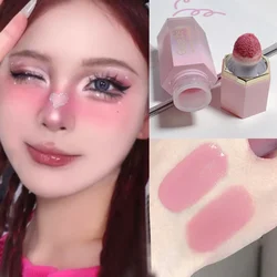 Waterproof Liquid Cheek Blush Facial Nourishing Blusher Gel Cream Multi-purpose Eye Shadow Lip Gloss Makeup Blush Stick Cosmetic