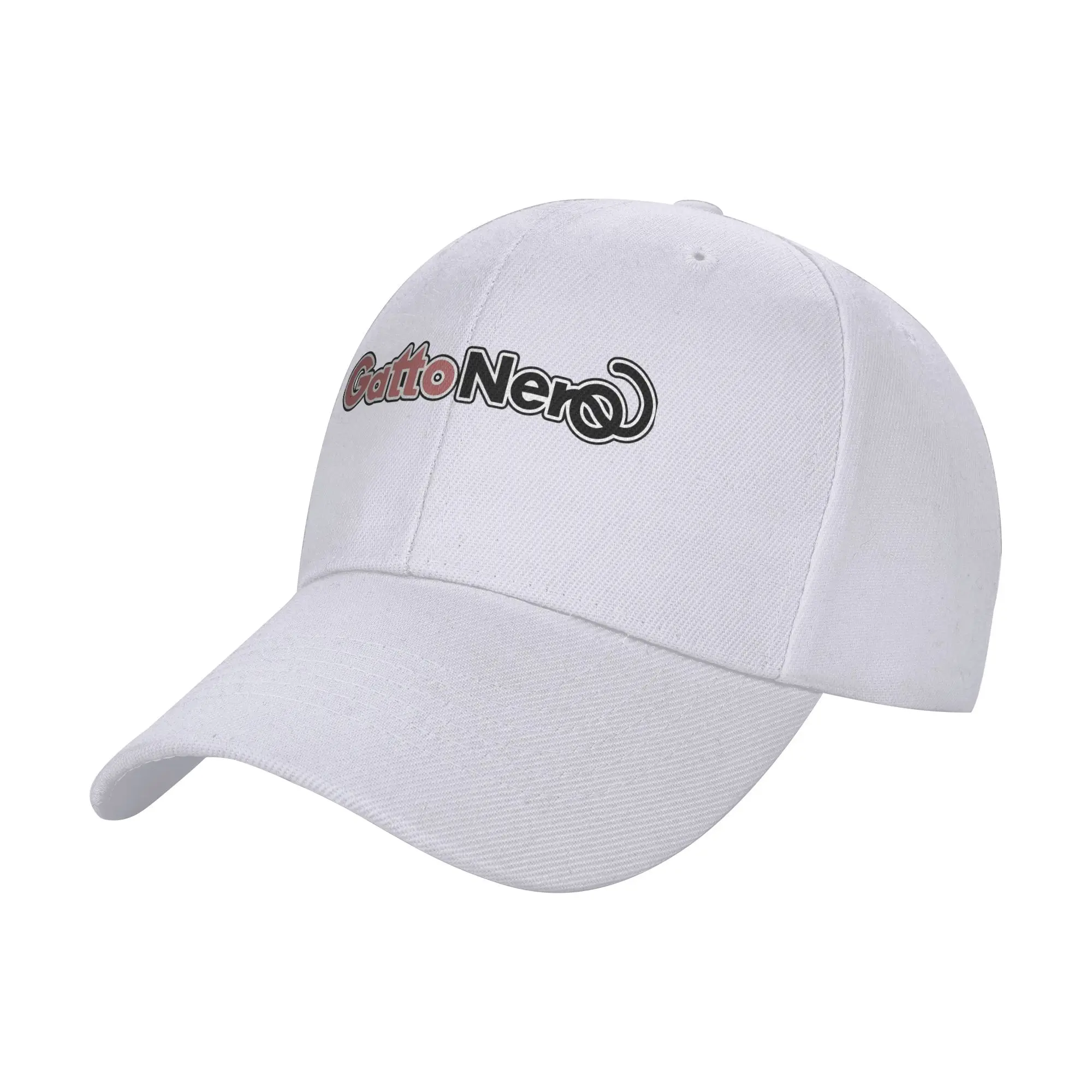 Fashion Neo The World Ends With You Gatto Nero Curved Brim Baseball Cap Korean Casual Visors
