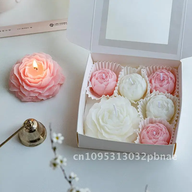 

Peony Flower Fragrance Candle Gift Set Christmas Gift