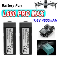 7.4v 4500mah L600 Pro Max Drone Battery  Spare Parts Propellers Accessories L600 PRO MAX Battery