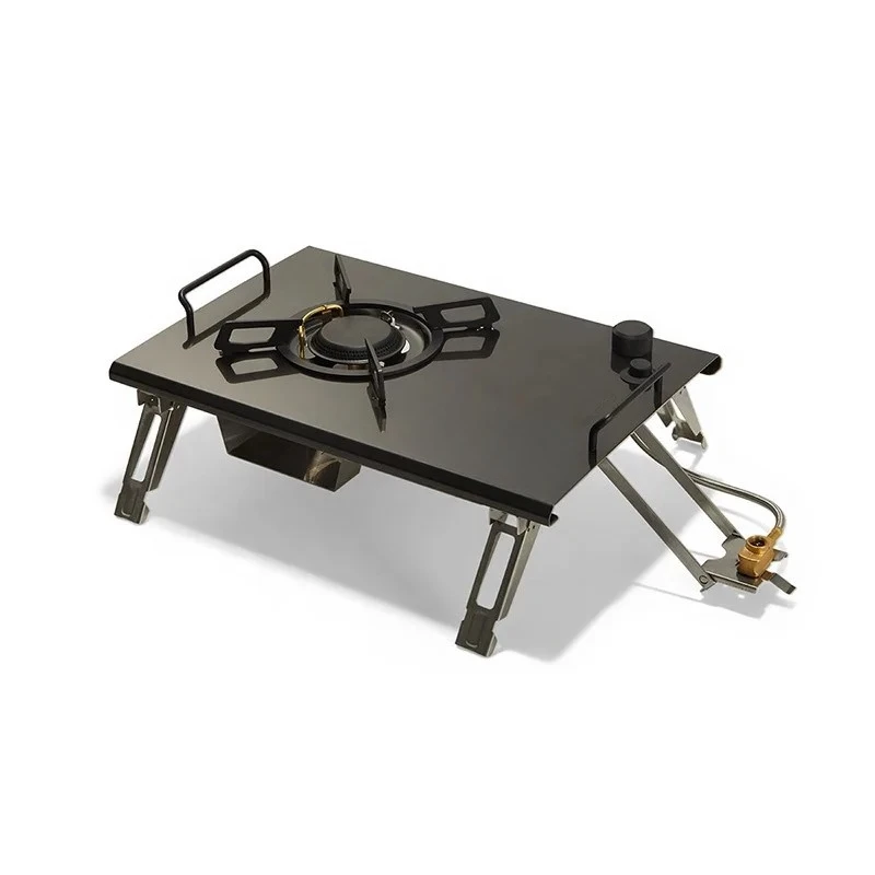 Outdoor Glamping Camping Kitchen Furnace Split Burner Cookware Butane Portable Gas Stove