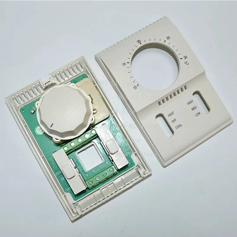 Fan Coil Unit Mechanical Thermostat Three Speed Switch For Central Air Conditioner