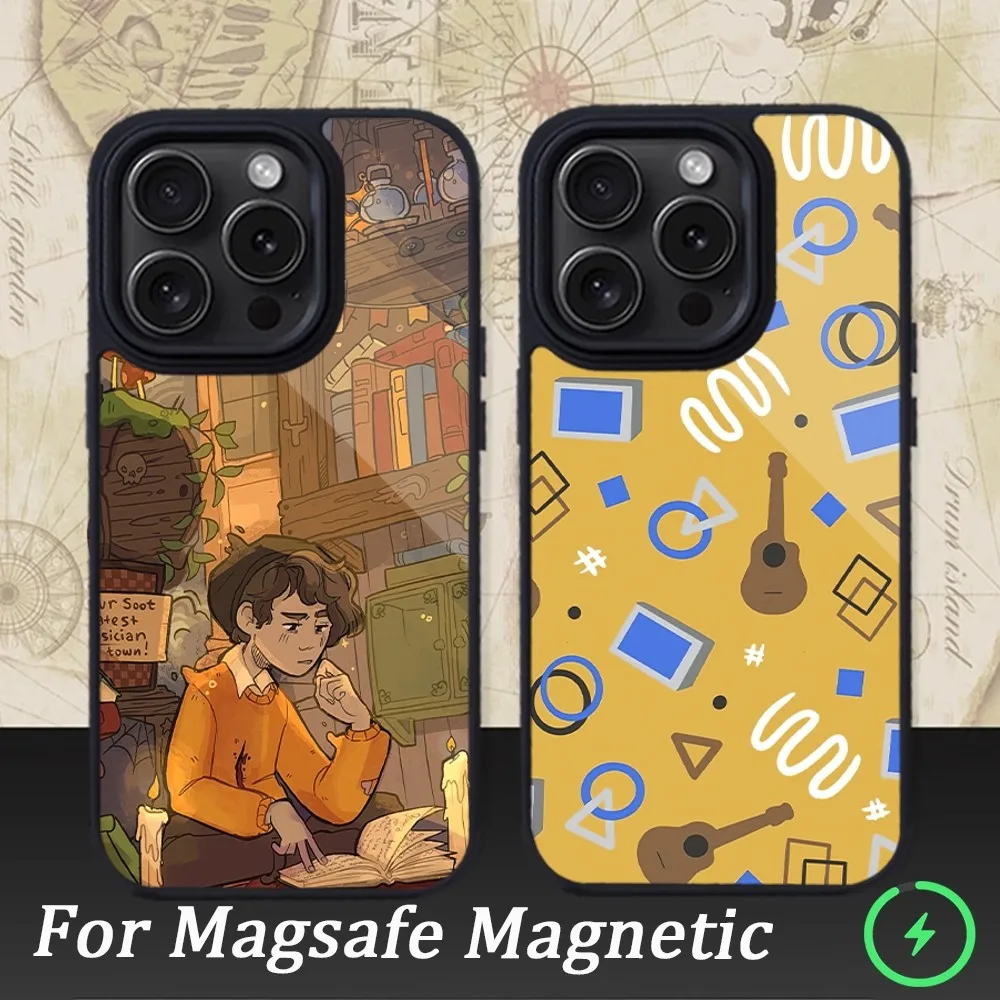 

Wilbur Soot Phone Case For iPhone 15 14 13 12 11 Pro Max Plus Magnetic for Macsafe Cases Cover