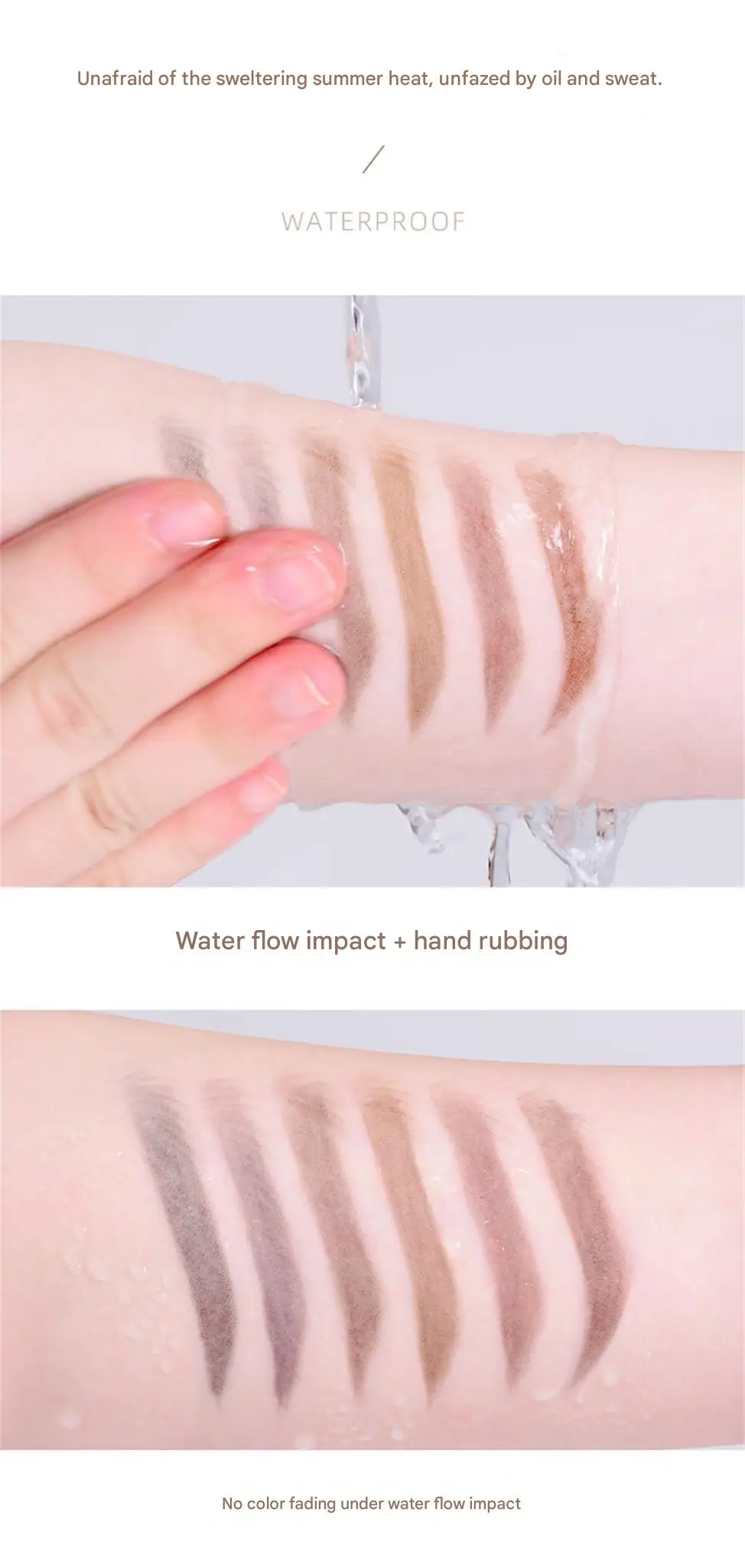 1,5 mm extrem feiner Augenbrauenstift, wasserfest, langlebig, schweißfest, automatisch drehbar, mit Pinsel, natürliches koreanisches Augenbrauen-Make-up, 1/3 Stück – Detail 9