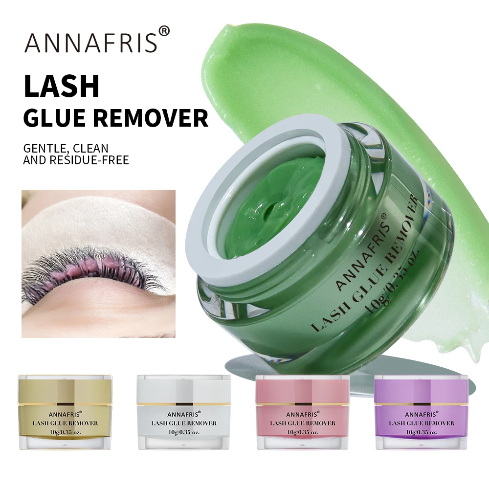 ANNAFRIS 10 g Fase Wimpernkleberentferner, schnelle Reinigung, Wimperncreme, Kleberentfernercreme für die Wimpernverlängerung