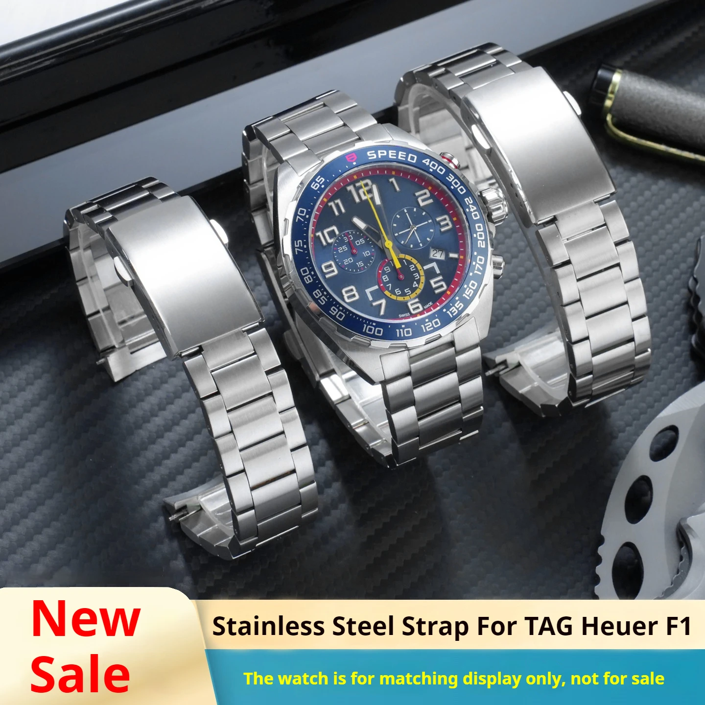 For TAG Heuer F1 Series StainlessSteel Bracelet CAZ1011 CAZ1010 CAZ1010.FT8030 CAZ101AB/AC Metal Watch Strap 22mm Men Watch Band
