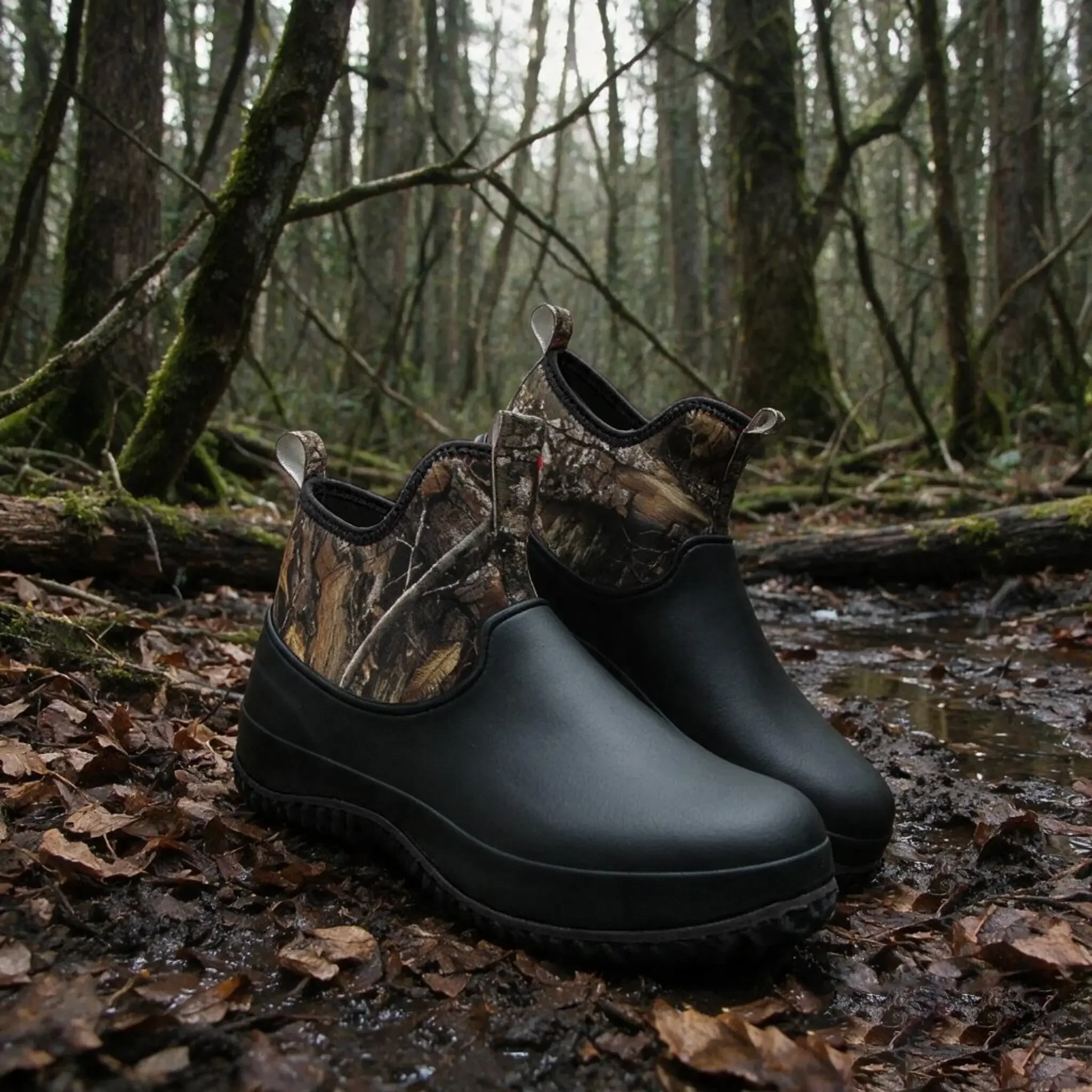 new Low-cylinder Rain Shoes for Men and Women Outdoor Fishing Waterproof Shoes, Stylish Style for Outdoor Wear Rain Boots