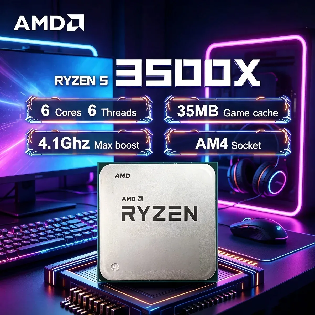 nuevo-procesador-amd-ryzen-5-3500x-de-6-nucleos-y-6-subprocesos-36ghz-socket-am4-r5-3500x-l3-32m-ddr4-sin-refrigerador