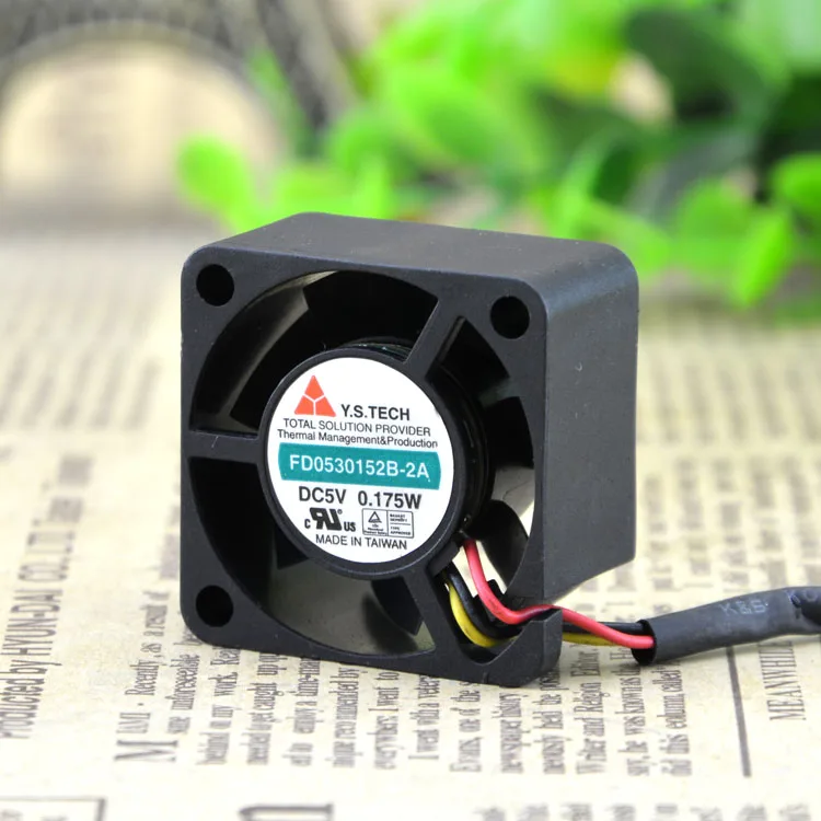 

FD0530152B-2A 3015 5V 0.175W COOLING FAN