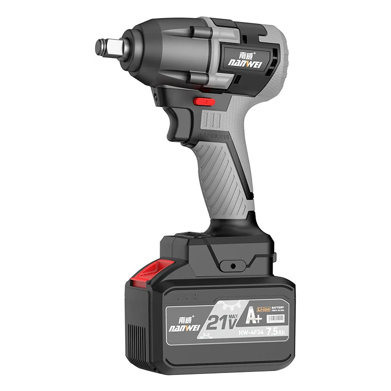 

Brushless Electric Wrench Auto Repair Woodworking Electric Wind Gun Industrial Grade High Torque Lithium Battery Impact Wrench
