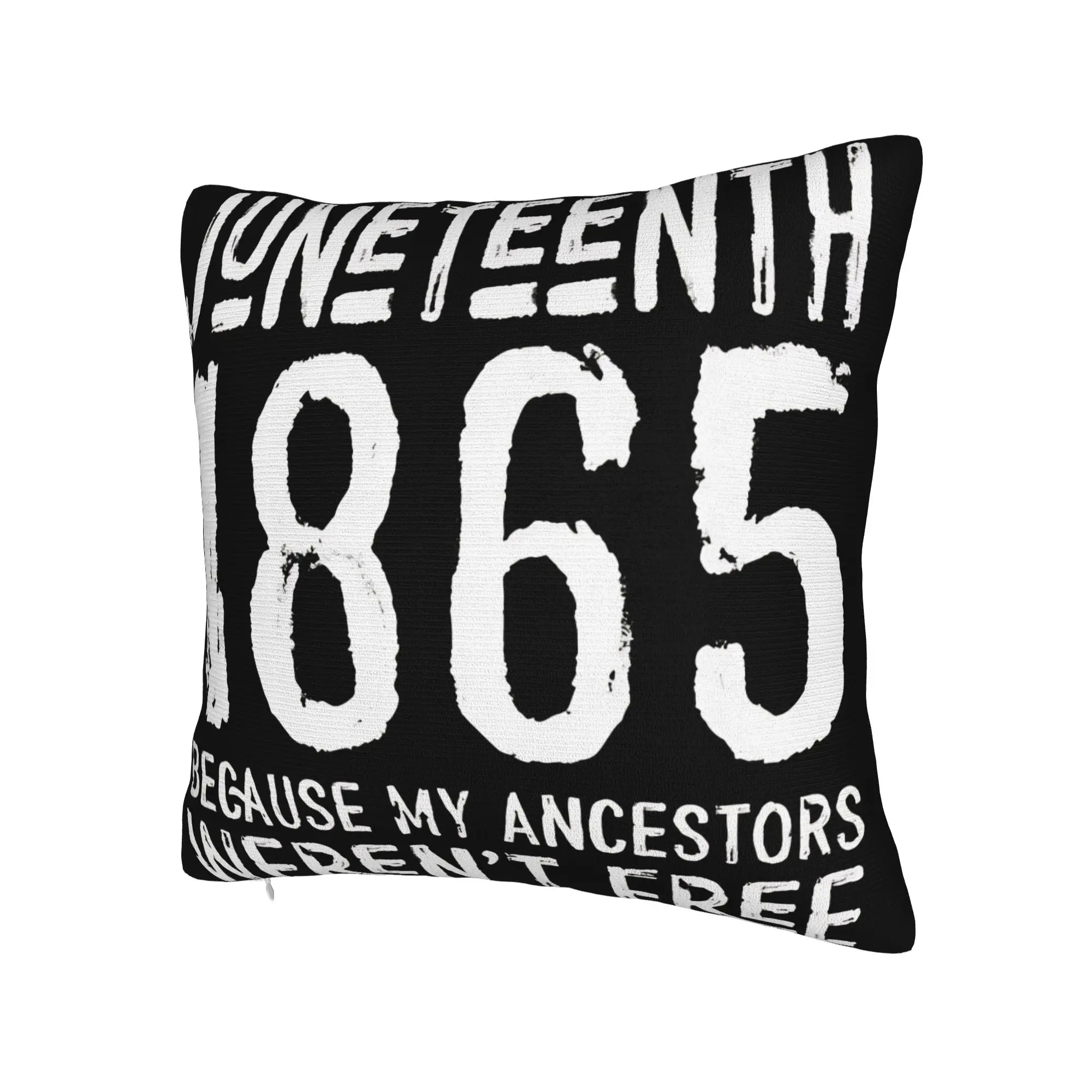 Decorative Pillow Covers Juneteenth Day 1865 June 19th African American Pride Car  Throw Pillow Case Cover Zipper Multi-Size