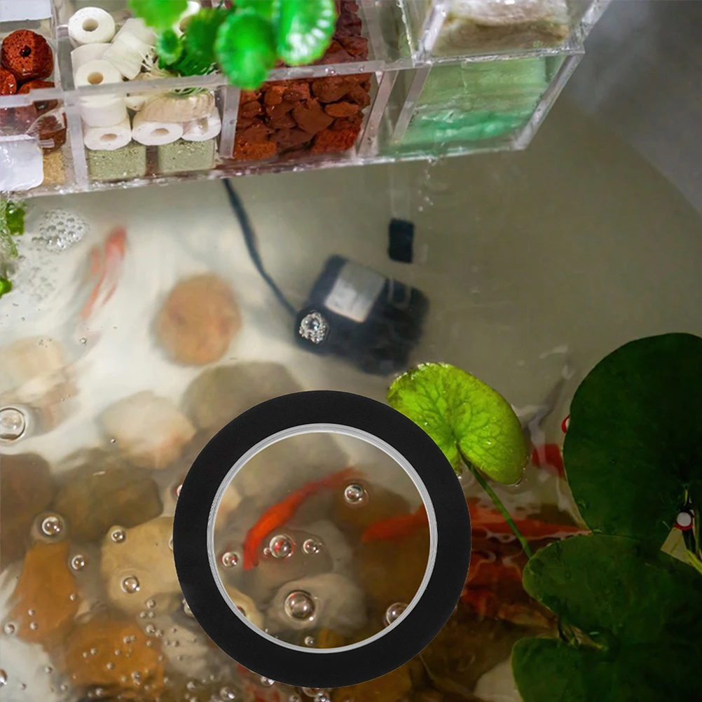 

2 Pcs Floating Fish Dome Cover Acrylic Pond Garden Courtyard Waterproof Pool Fountain Lights Swimming Frog Waterfall