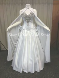 Historic Medieval Ball Gowns Ivory Corset Bailey Antique Fairy Long Dress A-Line Long Renaissance Festival فساتين حفلة موسيقية