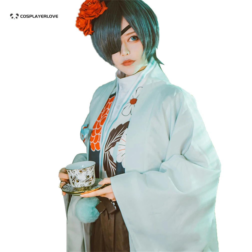 

Black Butler Ciel Phantomhive kimono halloweeen Cosplay Costume Halloween Outfit