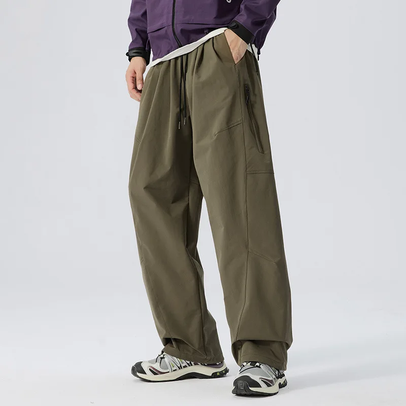 

Large Size 62 Men's Hiking Pants Water-Resistant Outdoor Sports Trousers Casual Loose Fit Straight Leg Workwear